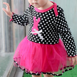 Polka Dot Romper Dress