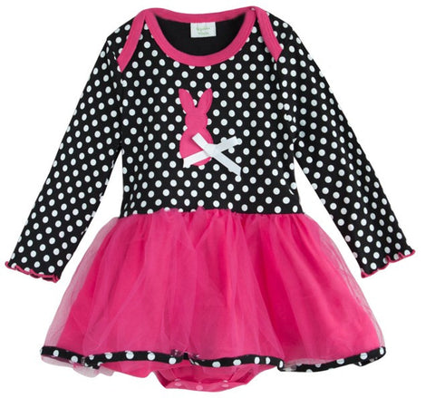 Polka Dot Romper Dress