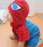 Spiderman Hooded Romper
